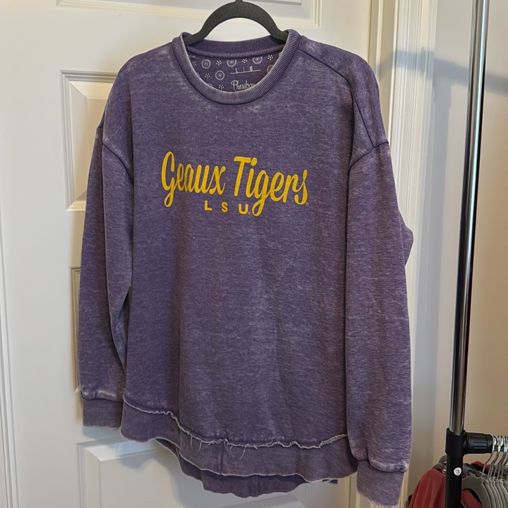 LSU Sweatshirt Pressbox Sz L